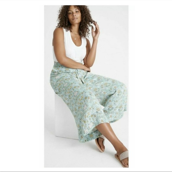Anthropologie Maeve Island Wide Leg Pants - Picture 3 of 4